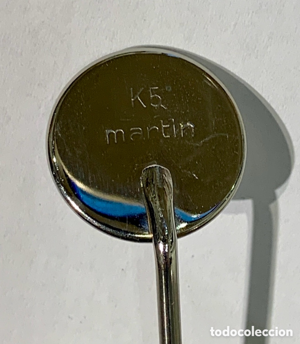 Coleccionismo: Instrumental Quir&uacute;rgico. Espejo Odontologico. Martin&rsquo;s. Acero.