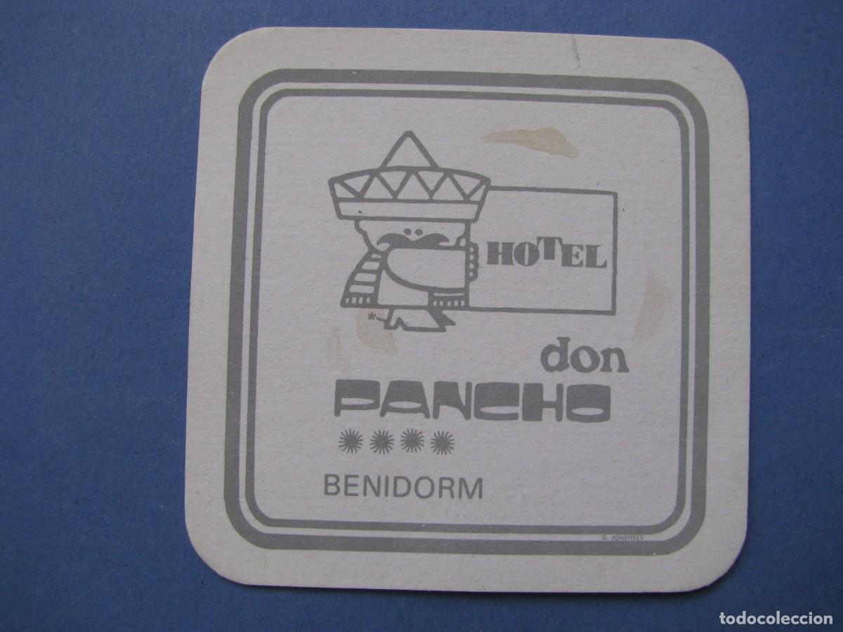 Coleccionismo: POSAVASOS HOTEL DON PANCHO, BENIDORM.