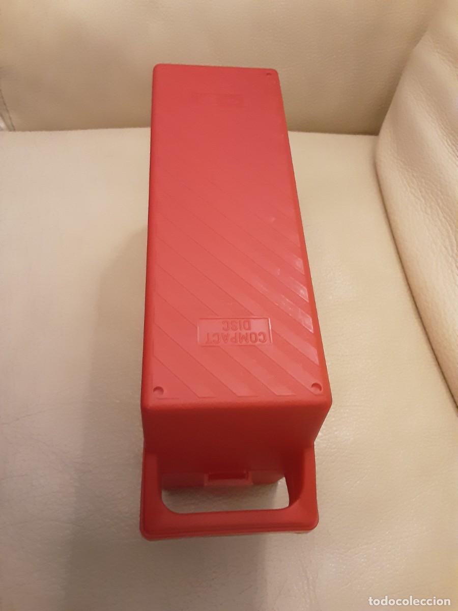 Coleccionismo: Caja para CD color rojo - Foto 1