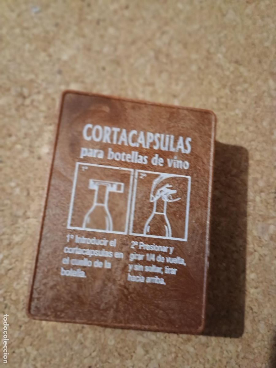 Coleccionismo: cortacapsulas rioja bordon,cortacapsulas, nuevo sin usar - Foto 1