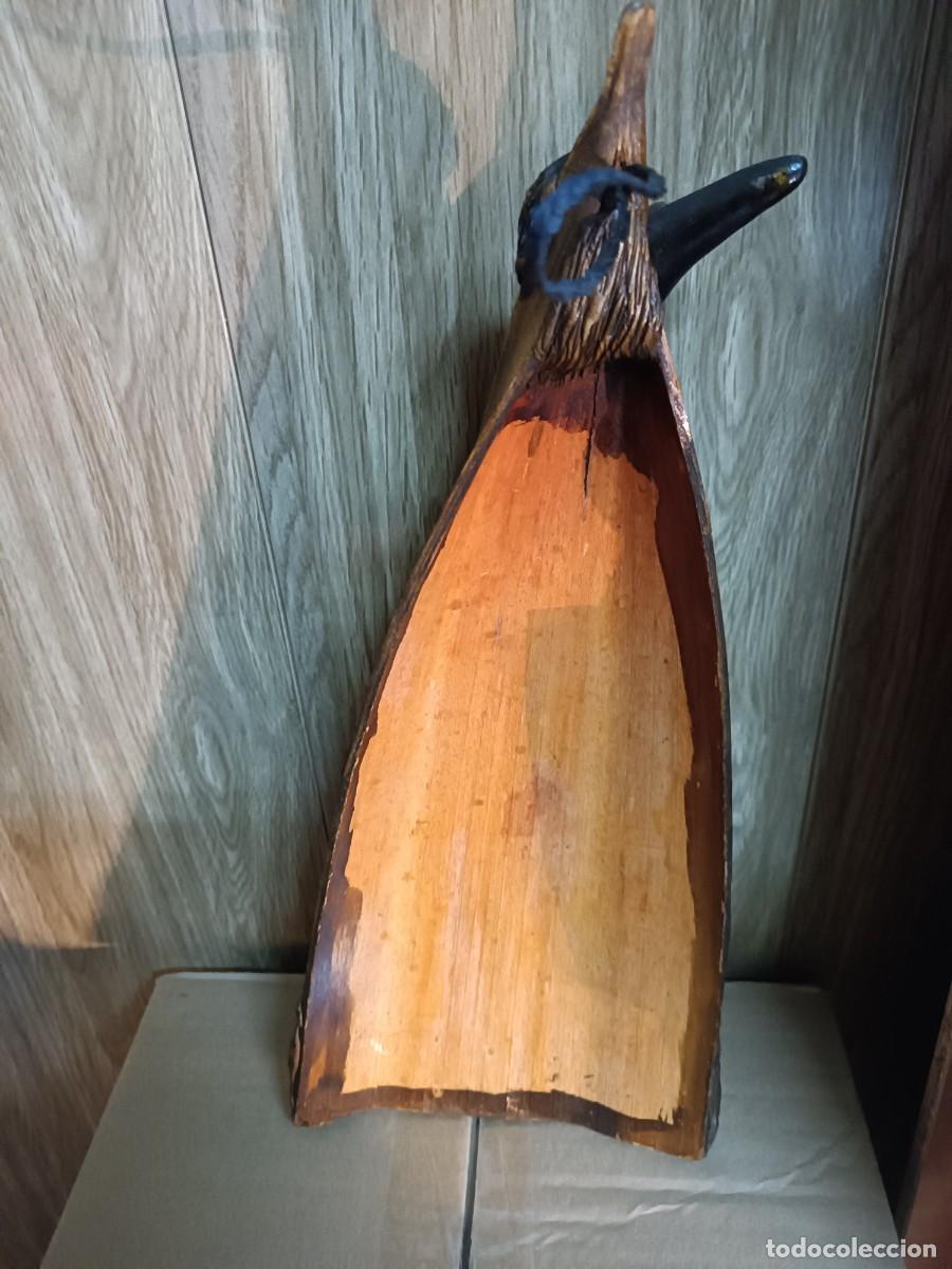 Coleccionismo: Figura brasile&ntilde;a de madera - Foto 4
