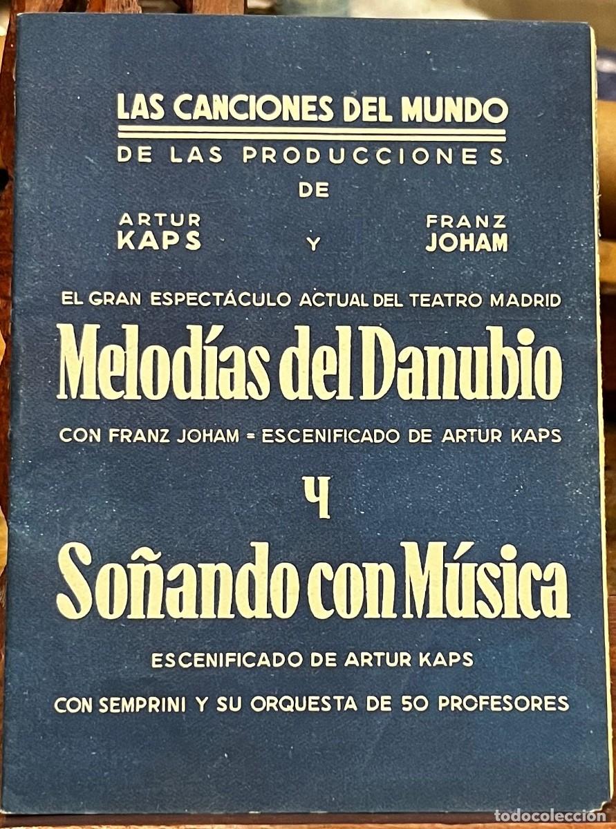 Coleccionismo: Las canciones del mundo. De las producciones de Artur Kaps y Franz Joham