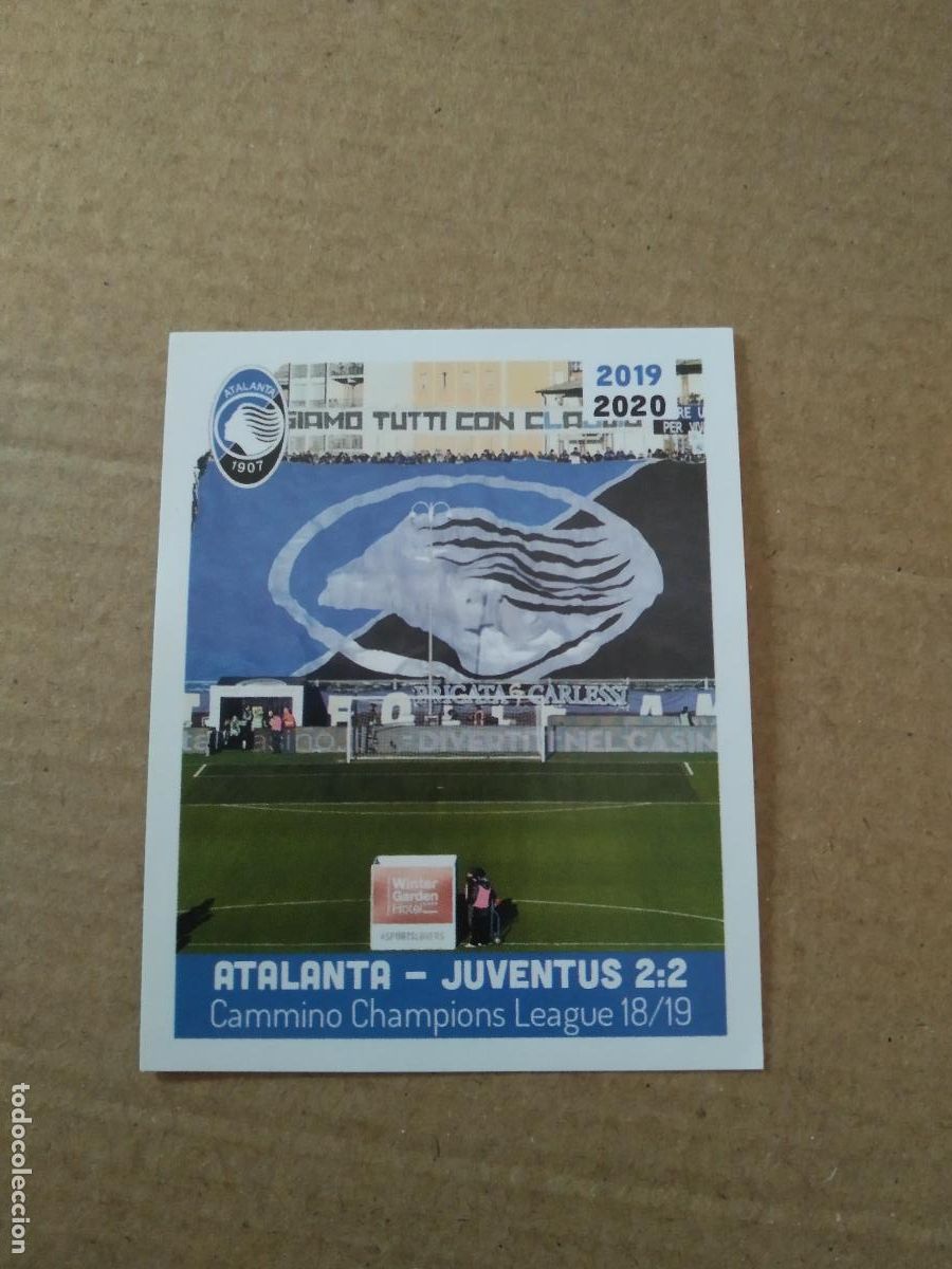 Coleccionismo: 14 ATALANTA JUVENTUS TURIN CROMO FUTBOL 19-20 Esselunga Atalanta La Dea d'Europa 2019-2020