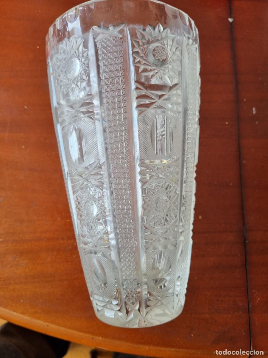 Coleccionismo: Jarron de cristal de Bohenia