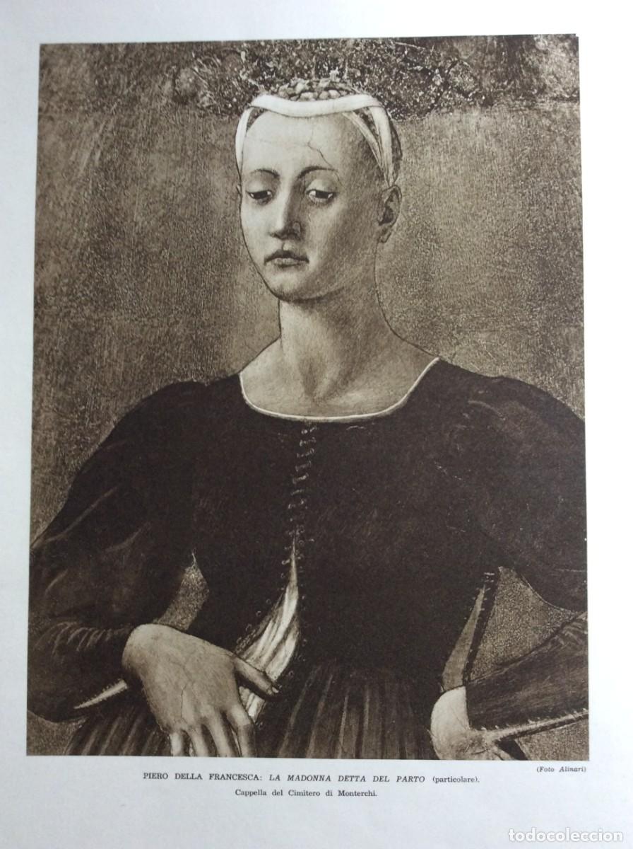 Coleccionismo: Piero Della Francesca: La Madonna detta del parto, 1934