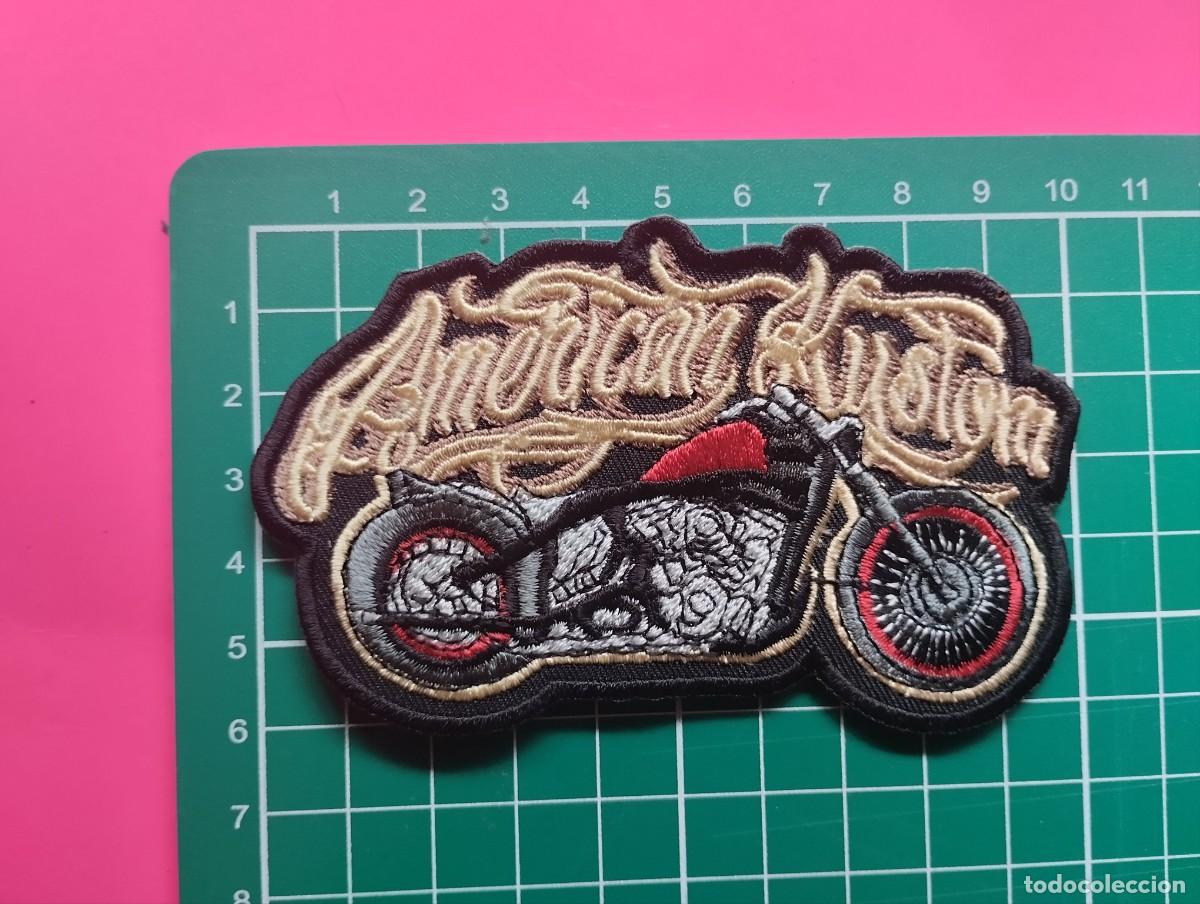 Coleccionismo: PARCHE BORDADO - TERMO ADHESIVO - MOTO - MOTOCICLISMO
