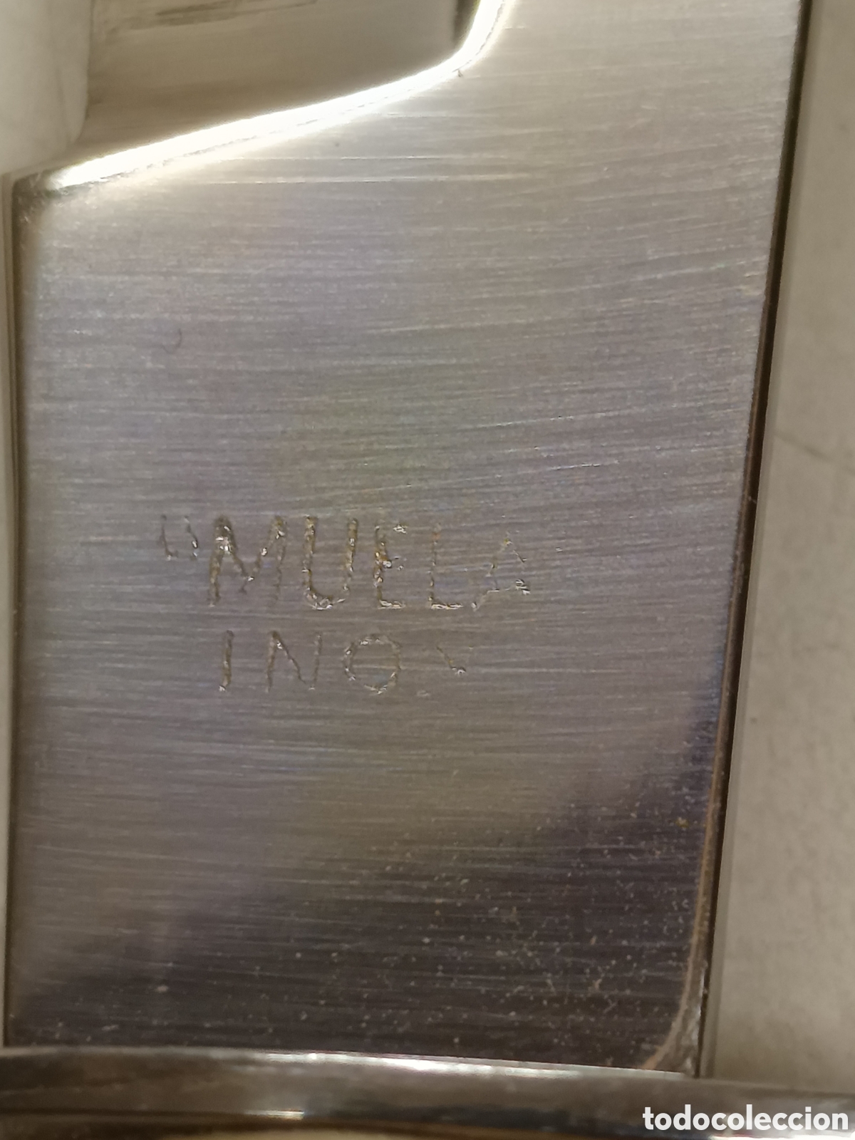 Coleccionismo: Cuchillo Muela 24cm asta cuerna ciervo - Foto 4