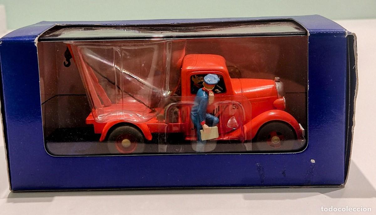 Coleccionismo: La depaneuse Simoun de Tintin aux pays de l&acute;or noir (TINTIN veh&iacute;culo de colecci&oacute;n)