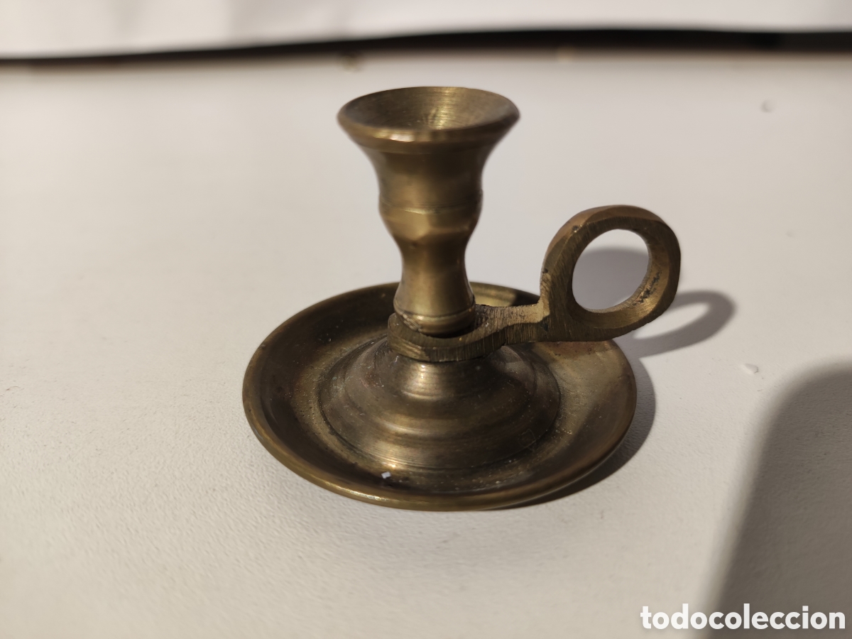 Coleccionismo: Palmatoria en miniatura - Foto 3
