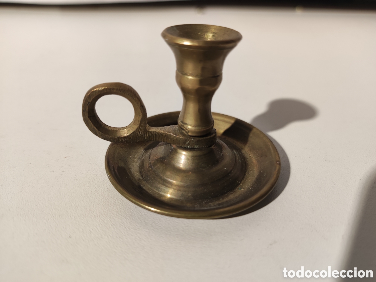 Coleccionismo: Palmatoria en miniatura - Foto 1