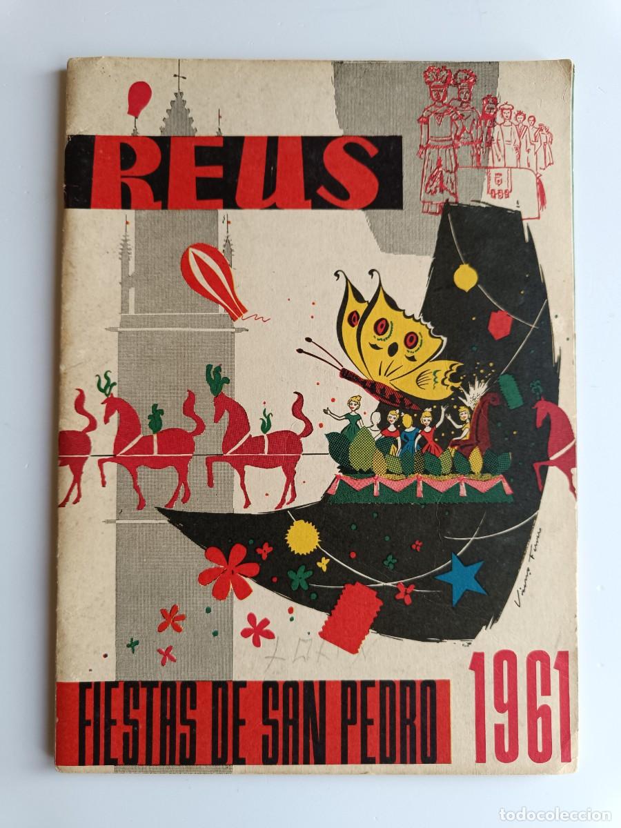 Coleccionismo: PROGRAMA FIESTAS DE SAN PEDRO REUS 1961 - Foto 1