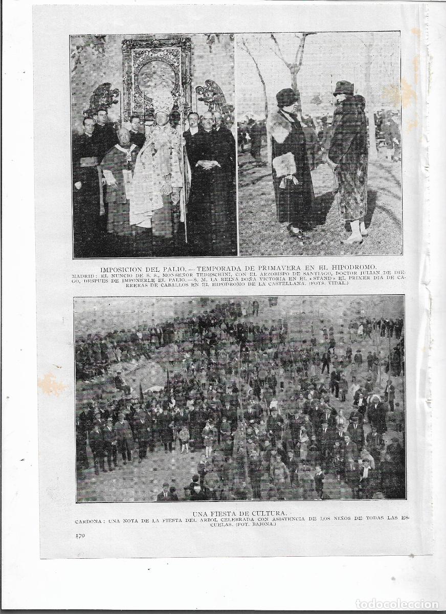 Collecting paper: A&Ntilde;O 1926 RECORTE PRENSA CARDONA FIESTA DEL ARBOL ASISTENCIA NI&Ntilde;OS DE TODAS LAS ESCUELAS