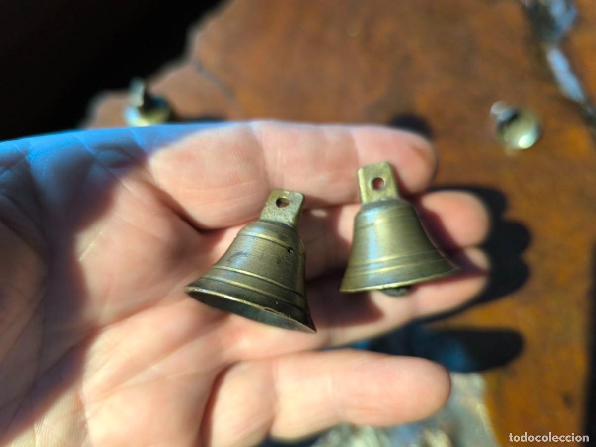 Coleccionismo: 4 CAMPANAS CAMPANILLAS PEQUE&Ntilde;AS - Foto 4