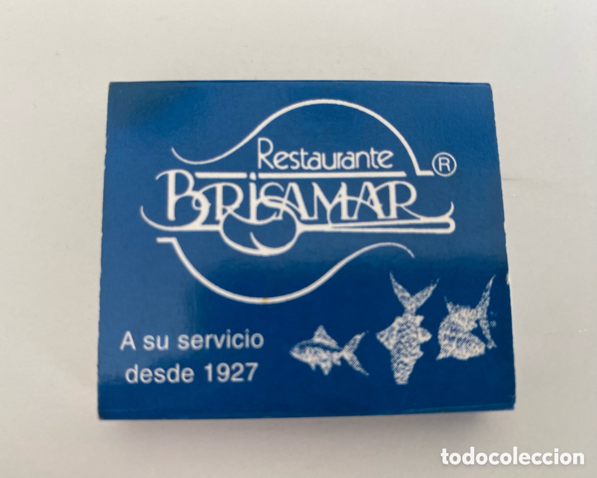 Sammeln: Caja de cerillas Restaurante BRISAMAR Grao Castell&oacute;n