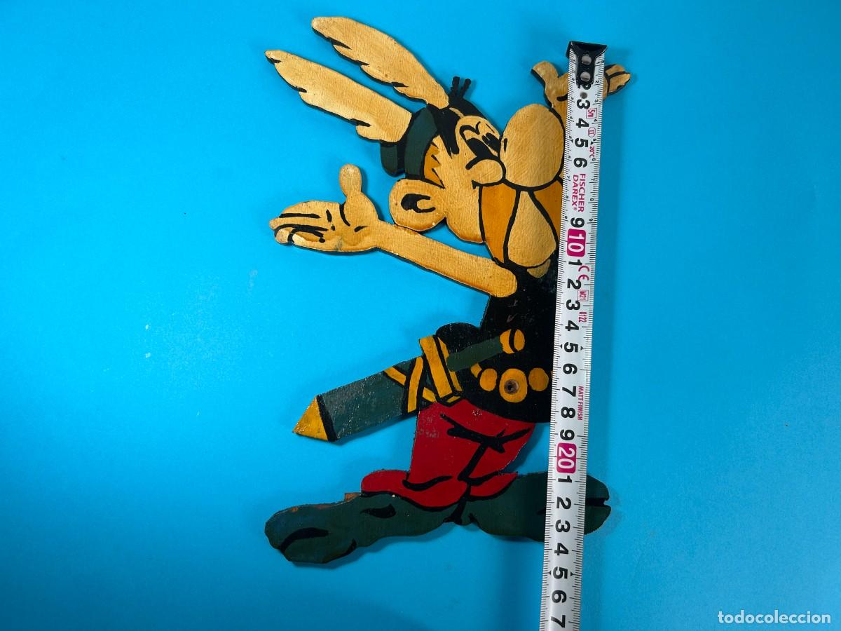 Coleccionismo: LOTE FIGURAS DE MADERA DE ASTERIX POPEYE Y SNOOPY - Foto 3