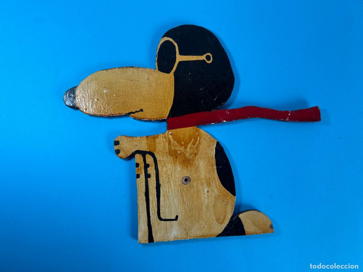 Coleccionismo: LOTE FIGURAS DE MADERA DE ASTERIX POPEYE Y SNOOPY - Foto 4