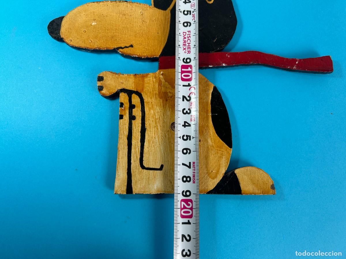 Coleccionismo: LOTE FIGURAS DE MADERA DE ASTERIX POPEYE Y SNOOPY - Foto 5