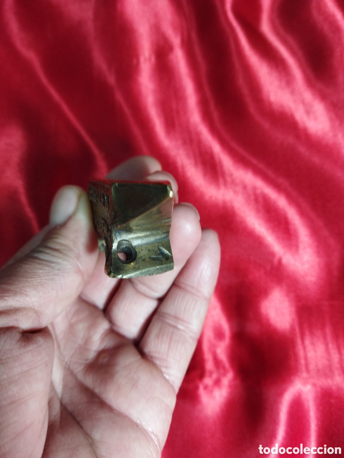 Coleccionismo: Yunque joyer&iacute;a bronce - Foto 3