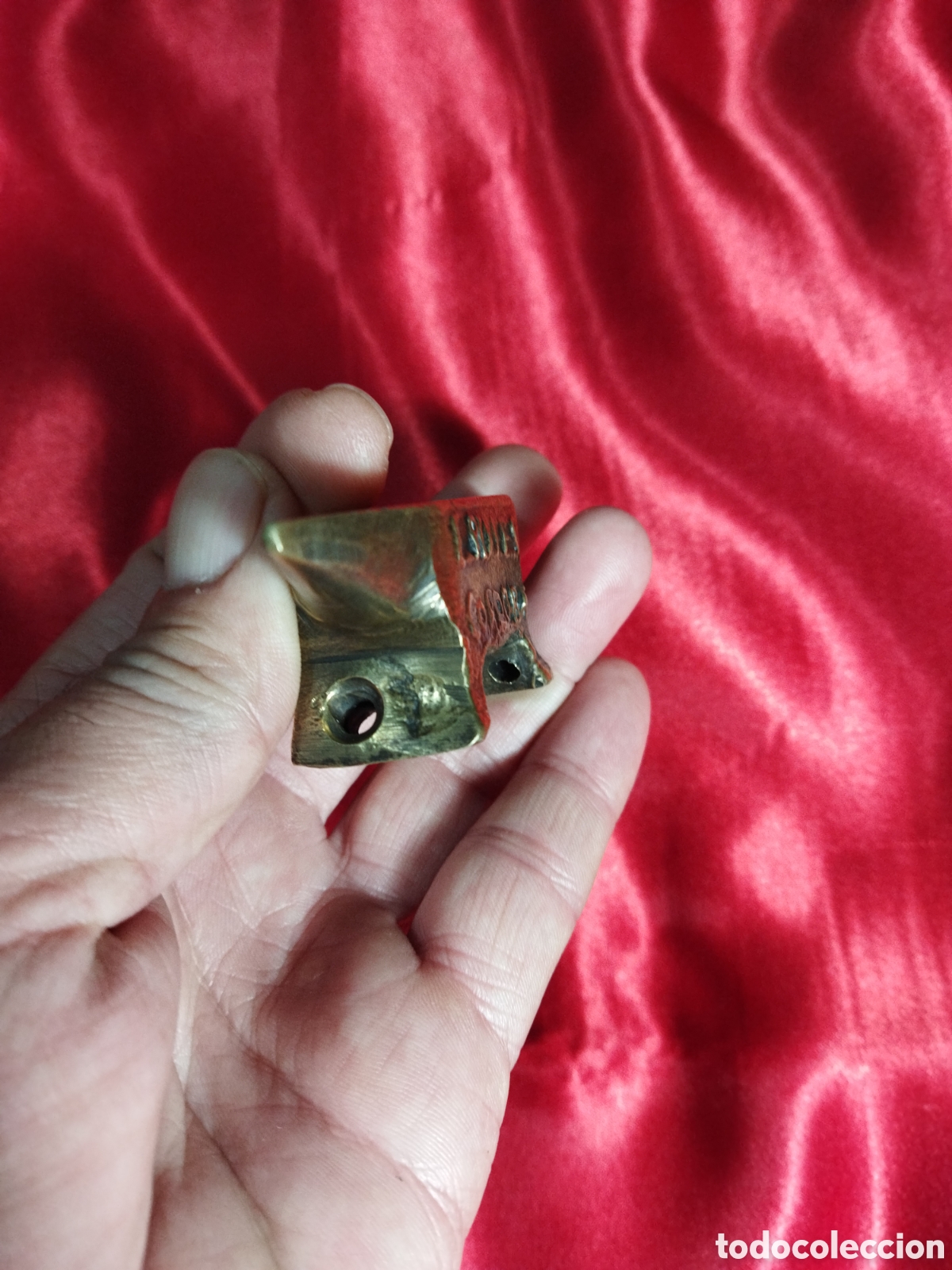 Coleccionismo: Yunque joyer&iacute;a bronce - Foto 4