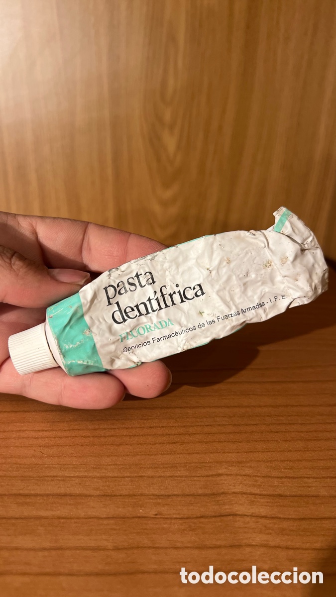 Coleccionismo: ANTIGUO TUBO PASTA DENTIFRICA FUERZAS ARMADAS