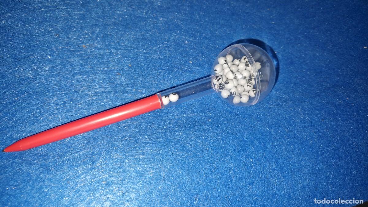 Coleccionismo: LOTERIA PRIMITIVA BOLIGRAFO, Bol&iacute;grafo con bombo de bolas para la Loter&iacute;a Primitiva