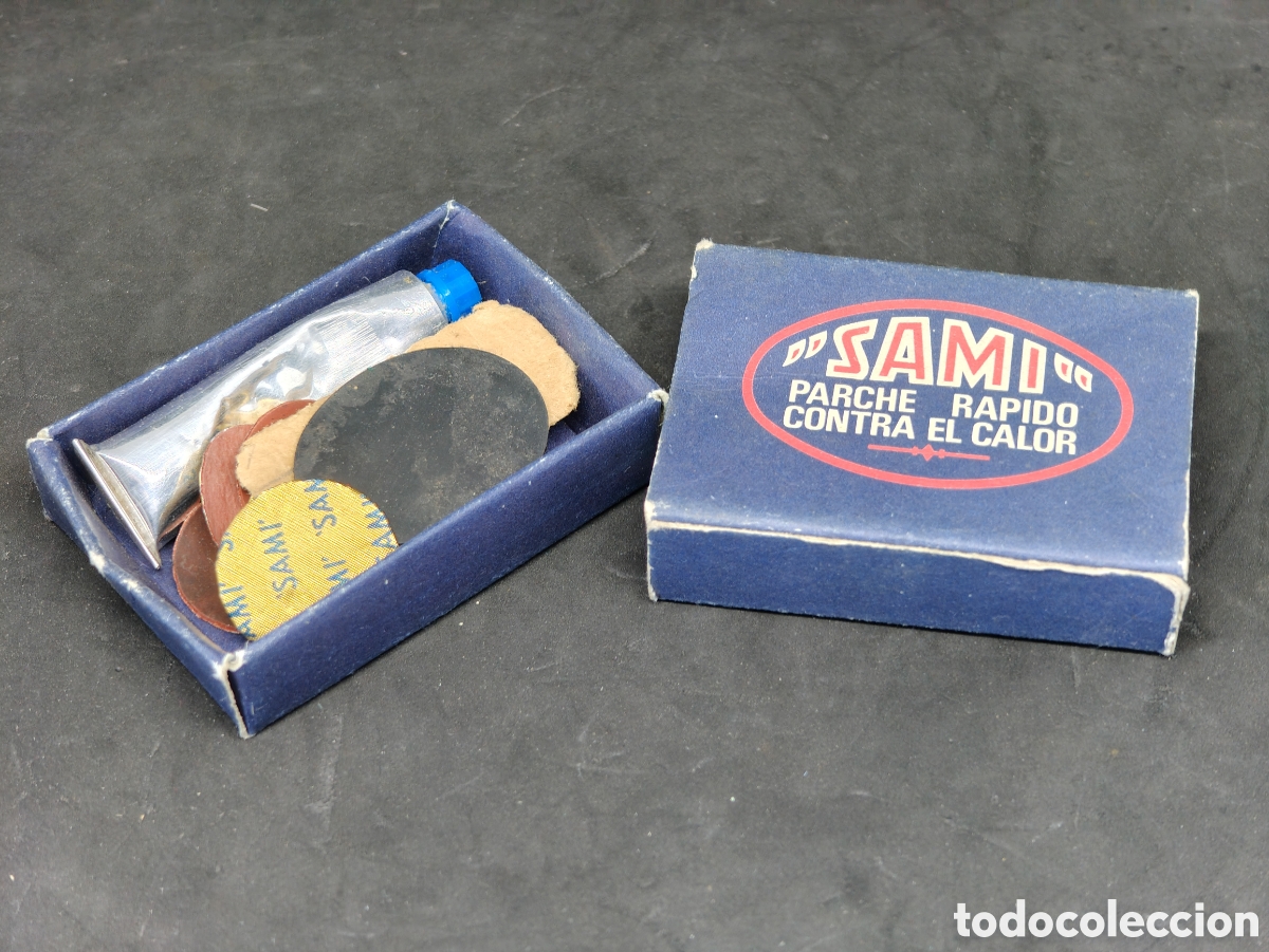 Coleccionismo: caja de parches sami - incluye complementos - car157 - Foto 2