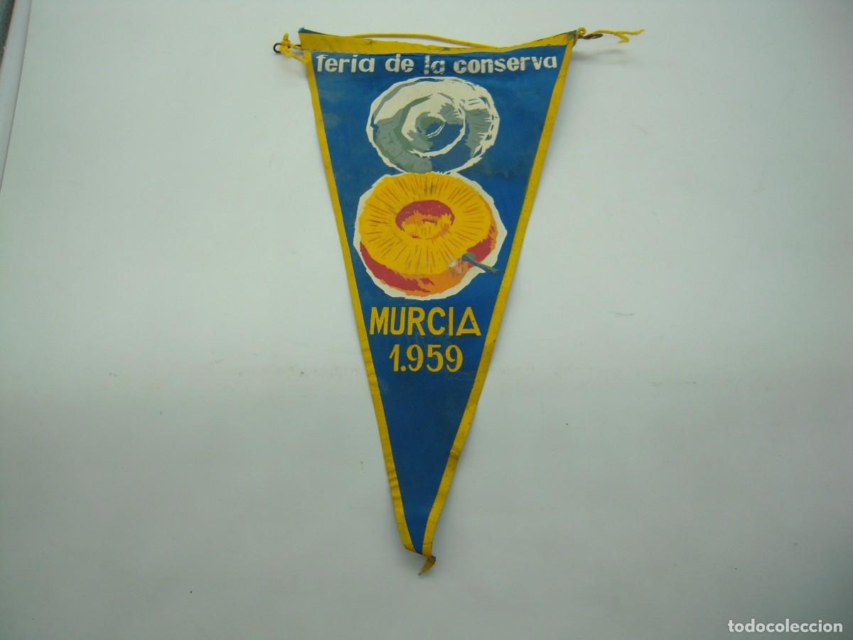 Collecting: banderin feria de la conserva murcia 1959