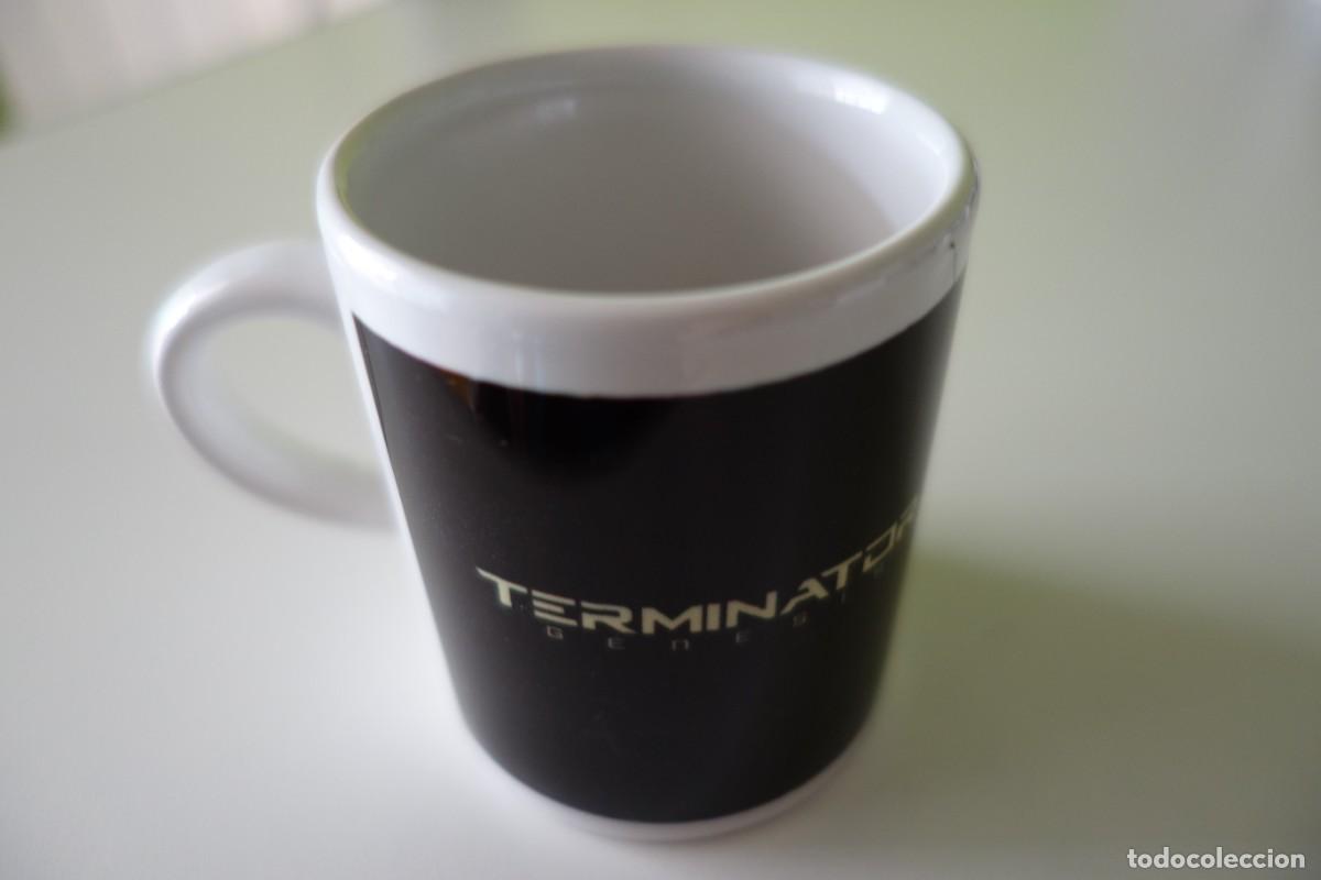 Coleccionismo: Terminator: Genesis: TAZA CAF&Eacute; - Foto 1