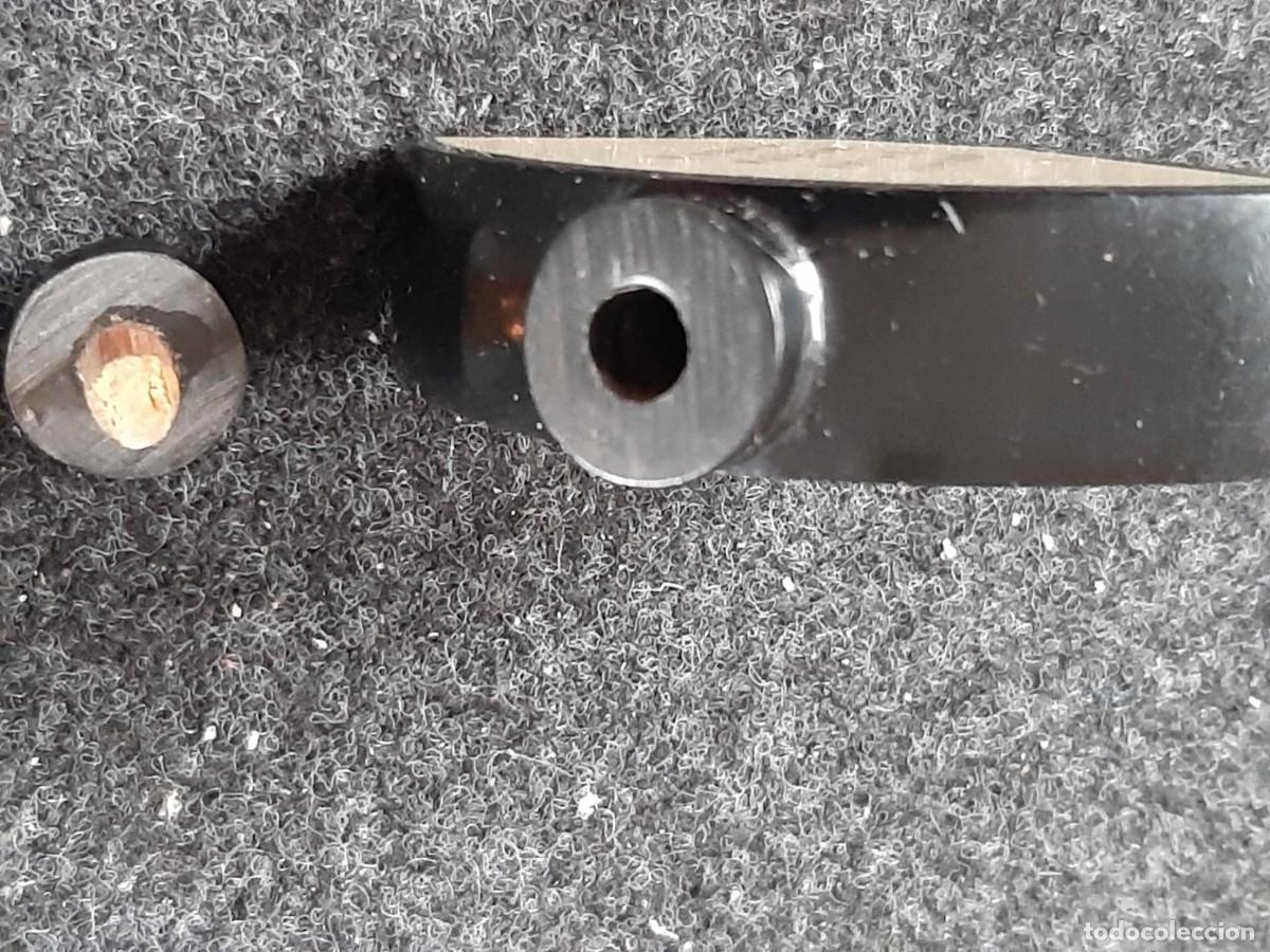 Coleccionismo: antigua botella rape china snuff bottle forma abanico - Foto 2