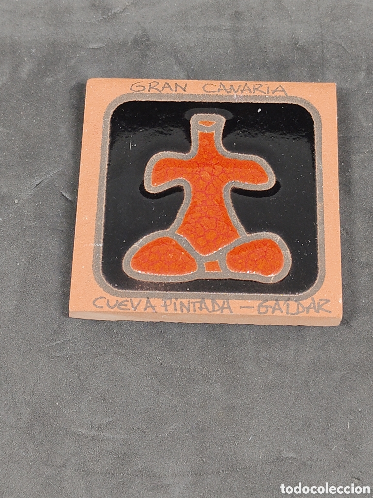 Collezionismo: IM&Aacute;N DE NEVERA. SOUVENIR RECUERDO. galdar - canarias - tdk231