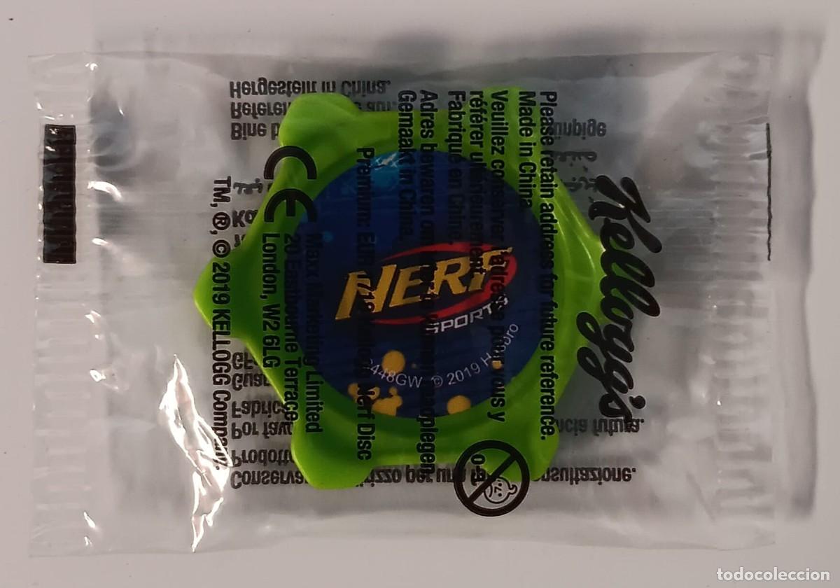 Coleccionismo: disco nerf promocional kelloggs precintado hasbro a&ntilde;o 2019