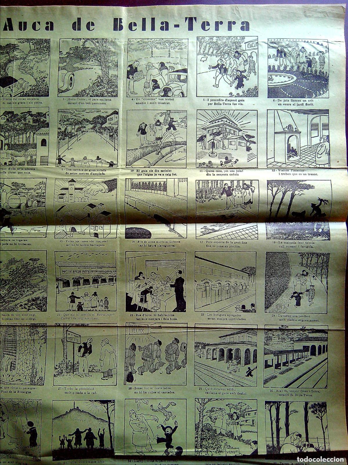 Sammelleidenschaft Papier: AUCA DE BELLA-TERRA &ndash; ILUSTRADOR: CASTANY &ndash; URBANITZACI&Oacute; BELL-TERRA