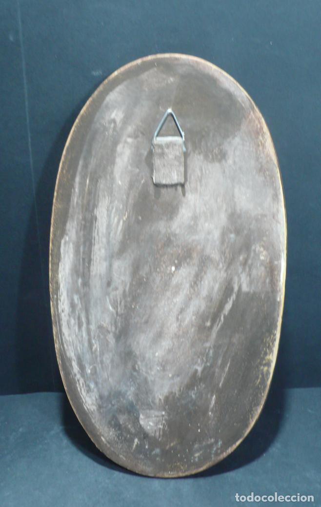 Coleccionismo: PLACA DE YESO CON CARA DE AFRICANA - Foto 3