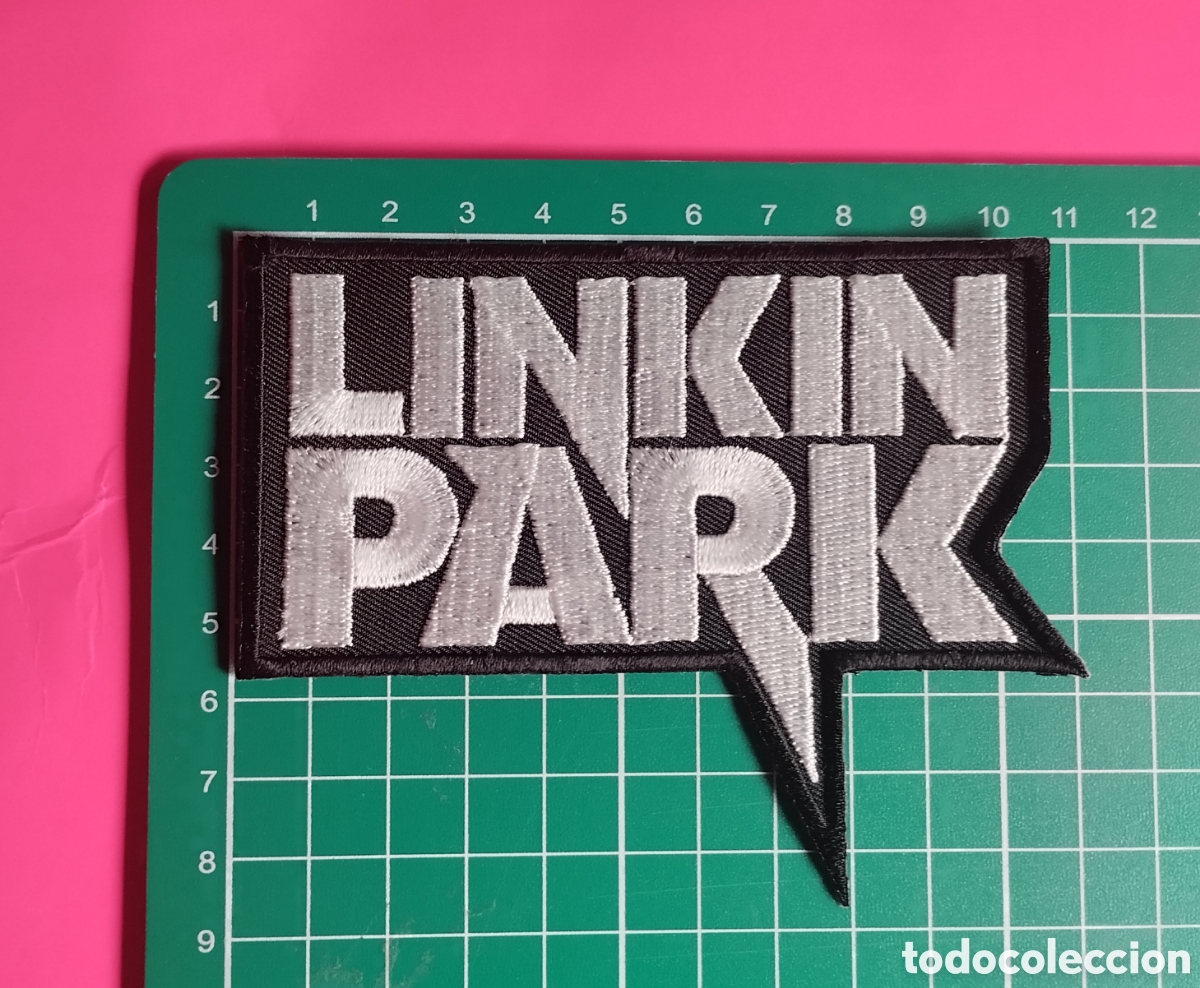 Coleccionismo: PARCHE BORDADO - TERMO ADHESIVO - GRUPO ROCK - LINKIN PARK