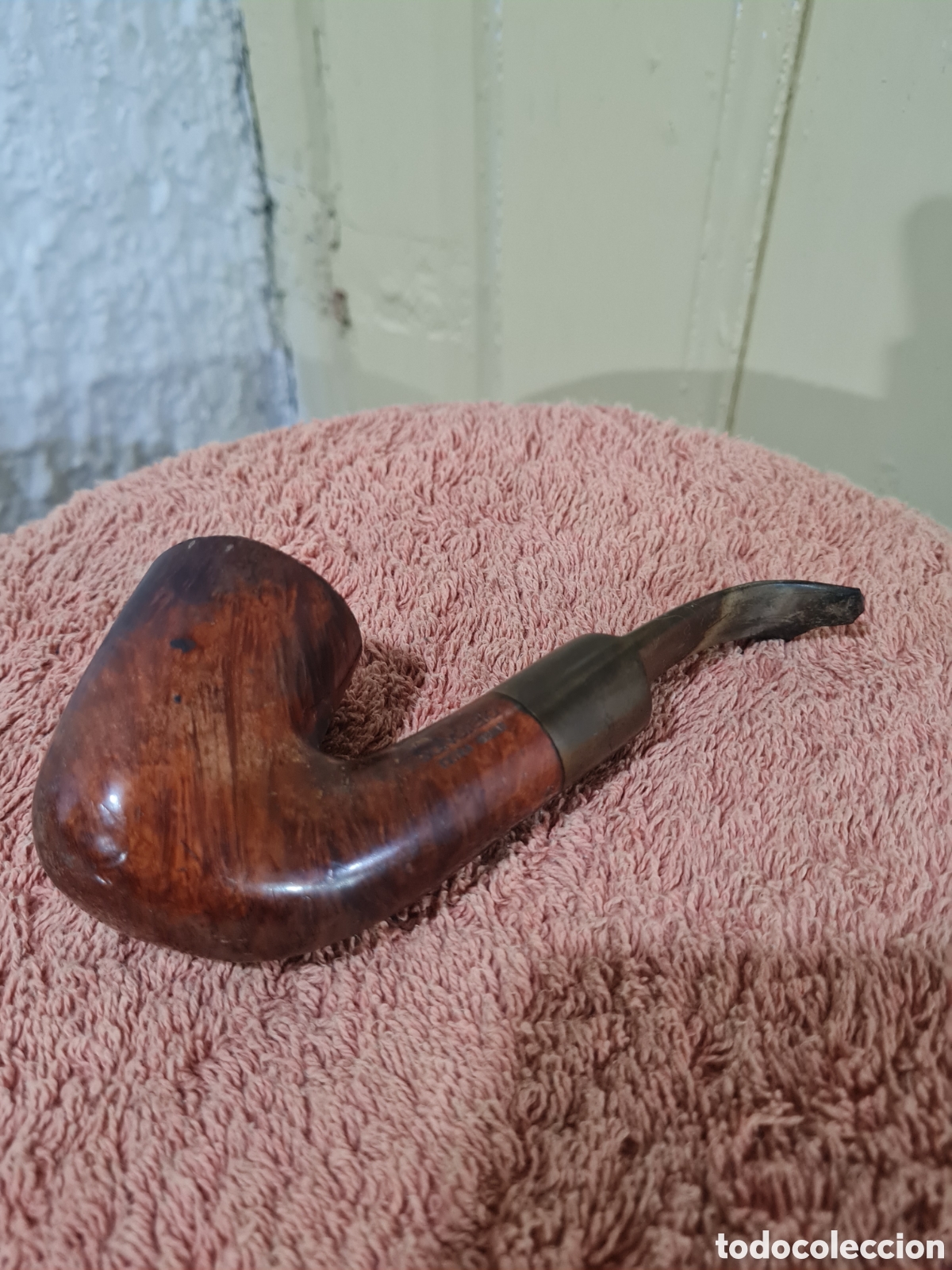 Coleccionismo: Antigua pipa Salvarella Extra Briar - Foto 2