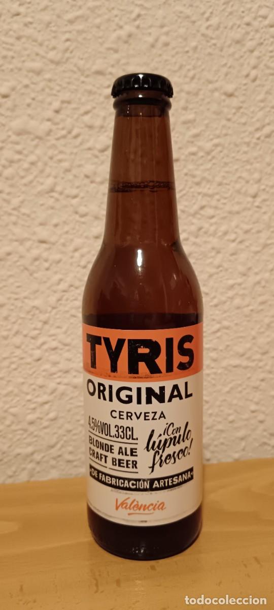 Coleccionismo: cerveza Tyris-Valencia-vacia-3.