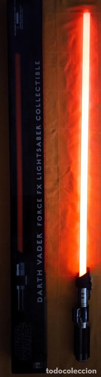 Coleccionismo: Darth Vader (ANH) Lightsaber Force FX (Master Replicas), 2007, en caja - Foto 2