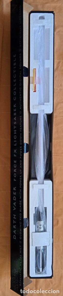 Coleccionismo: Darth Vader (ANH) Lightsaber Force FX (Master Replicas), 2007, en caja - Foto 3