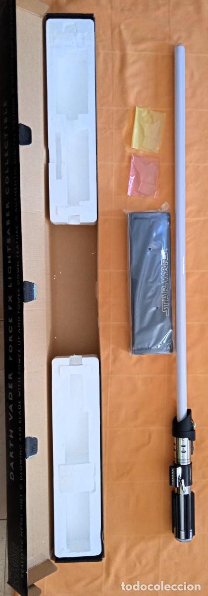 Coleccionismo: Darth Vader (ANH) Lightsaber Force FX (Master Replicas), 2007, en caja - Foto 4