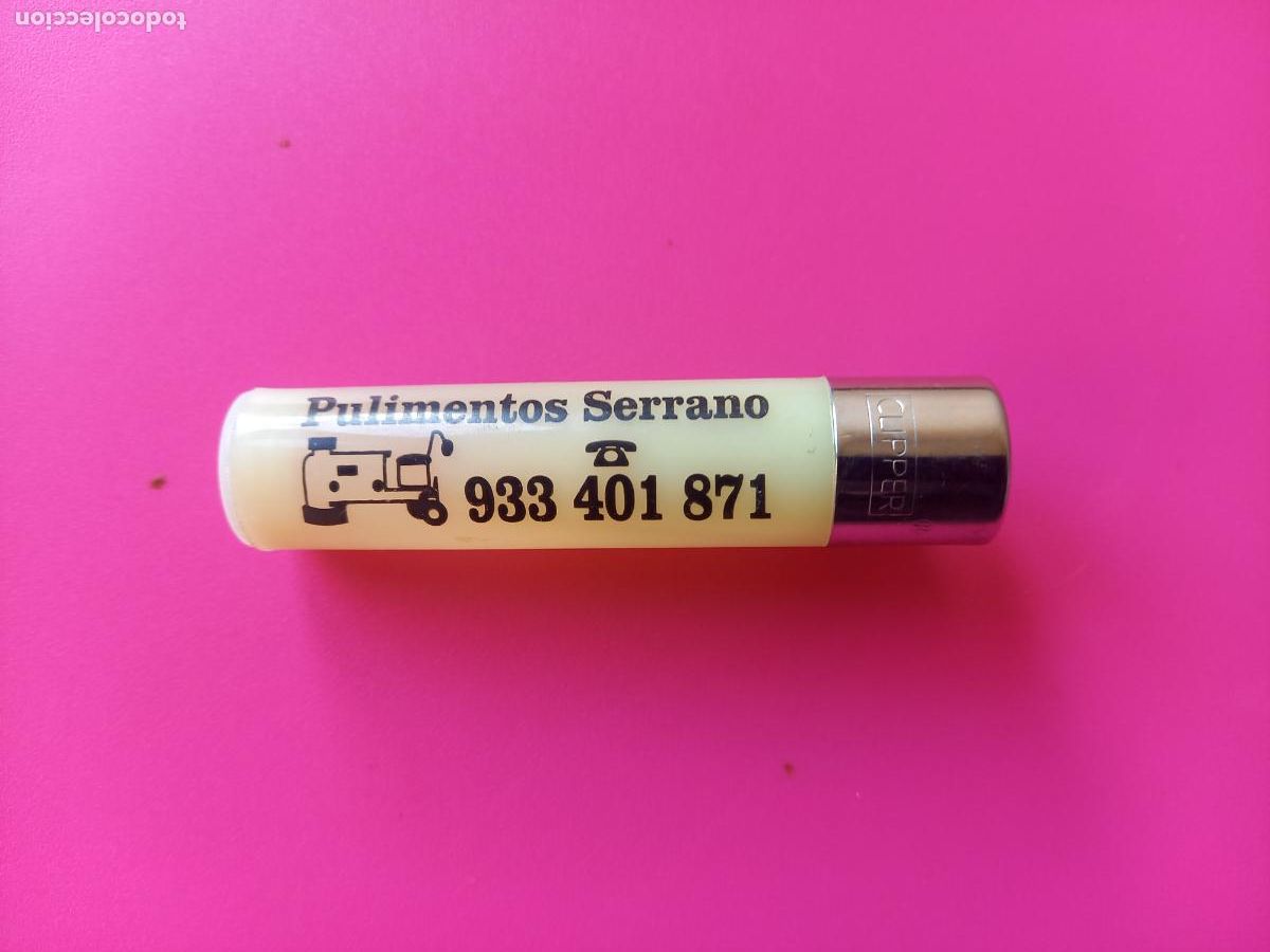 Coleccionismo: Mechero clipper publicitario - Foto 1