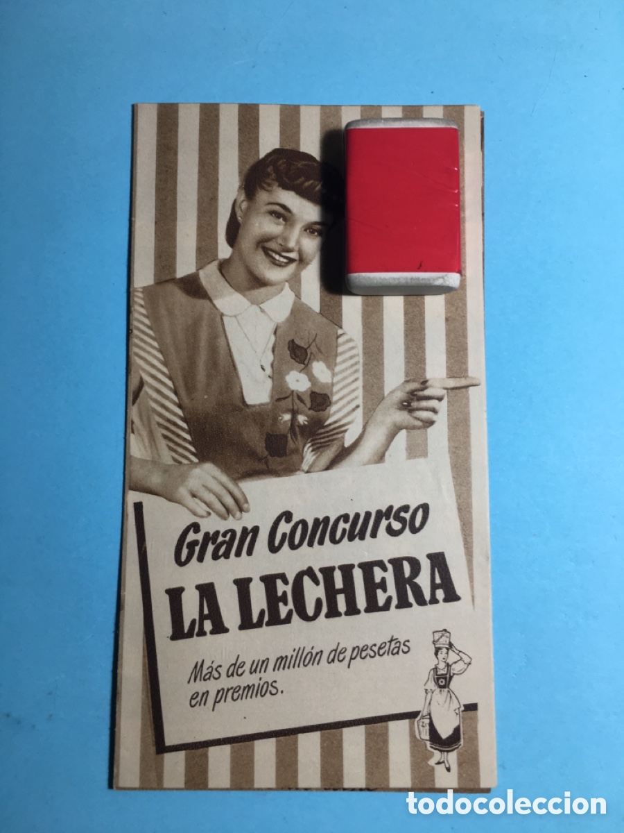 Coleccionismo: 1952/53 NESTL&Eacute; GRAN CONCURSO &lsquo;&rsquo;LA LECHERA&rsquo;&rsquo; PUBLICIDAD BASES Y LISTA DE PREMIOS Y LOTE 1&ordm; PREMIO
