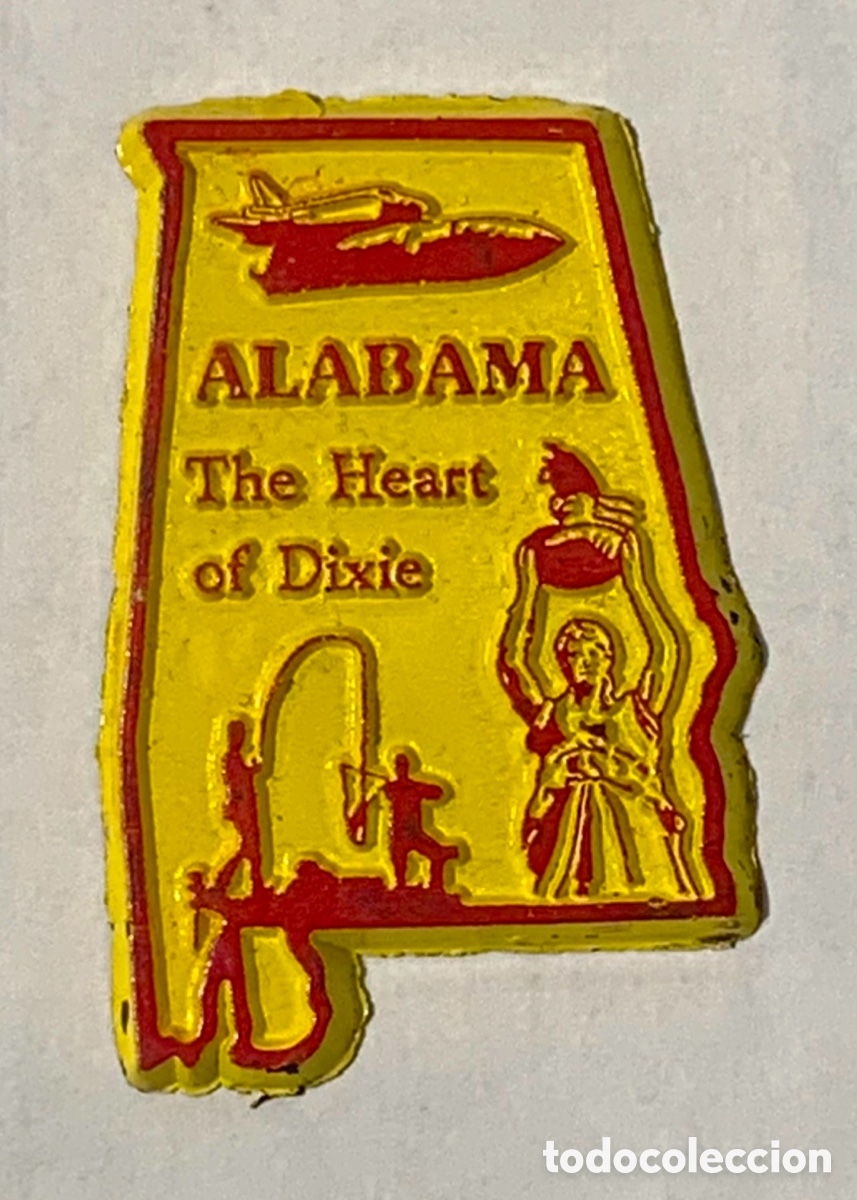 Coleccionismo: Im&aacute;n. Estado de Alabama. The Heart of Dixie. USA.