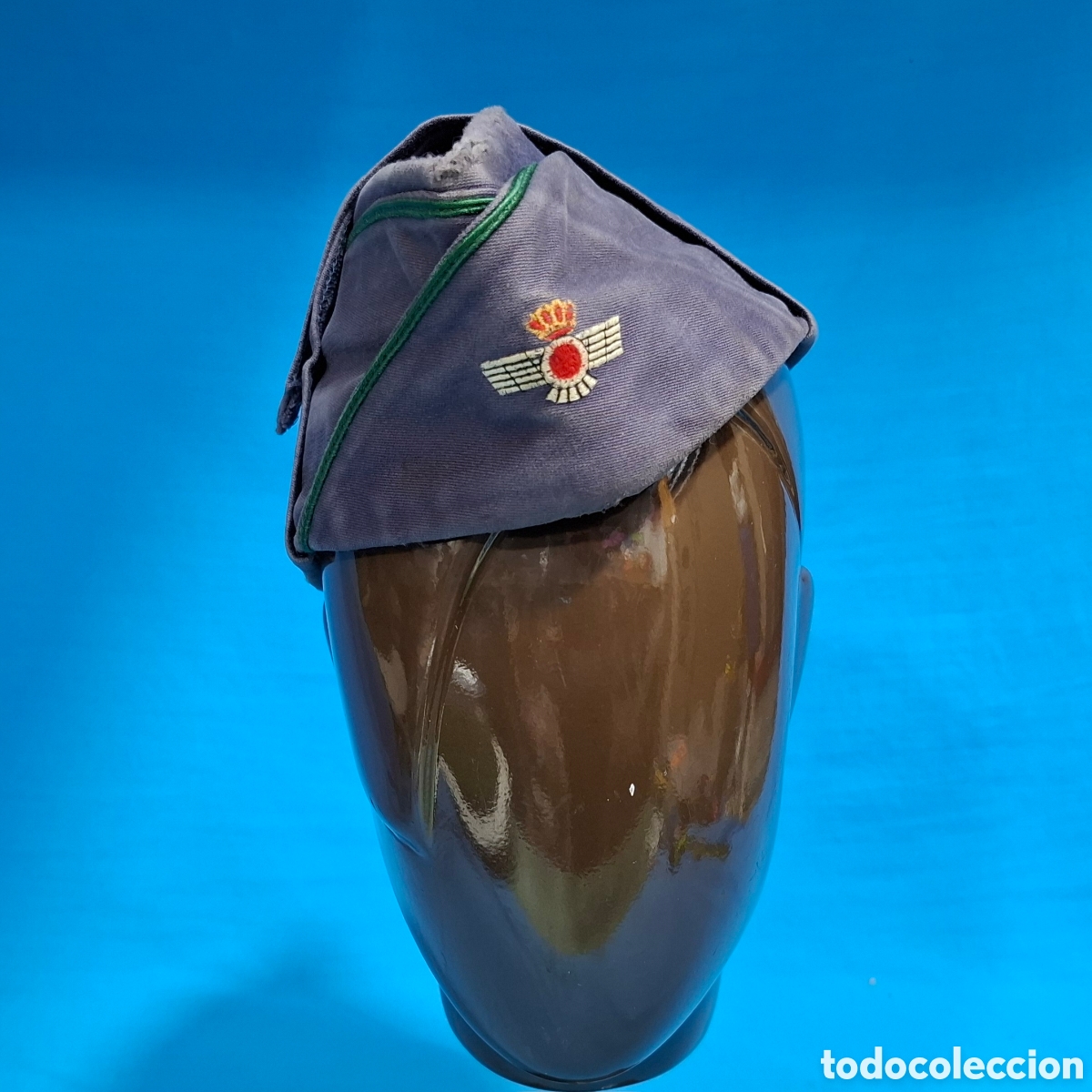Coleccionismo: GORRA CUARTELERA EJ&Eacute;RCITO DEL AIRE - &Eacute;POCA DE FRANCO - Foto 2