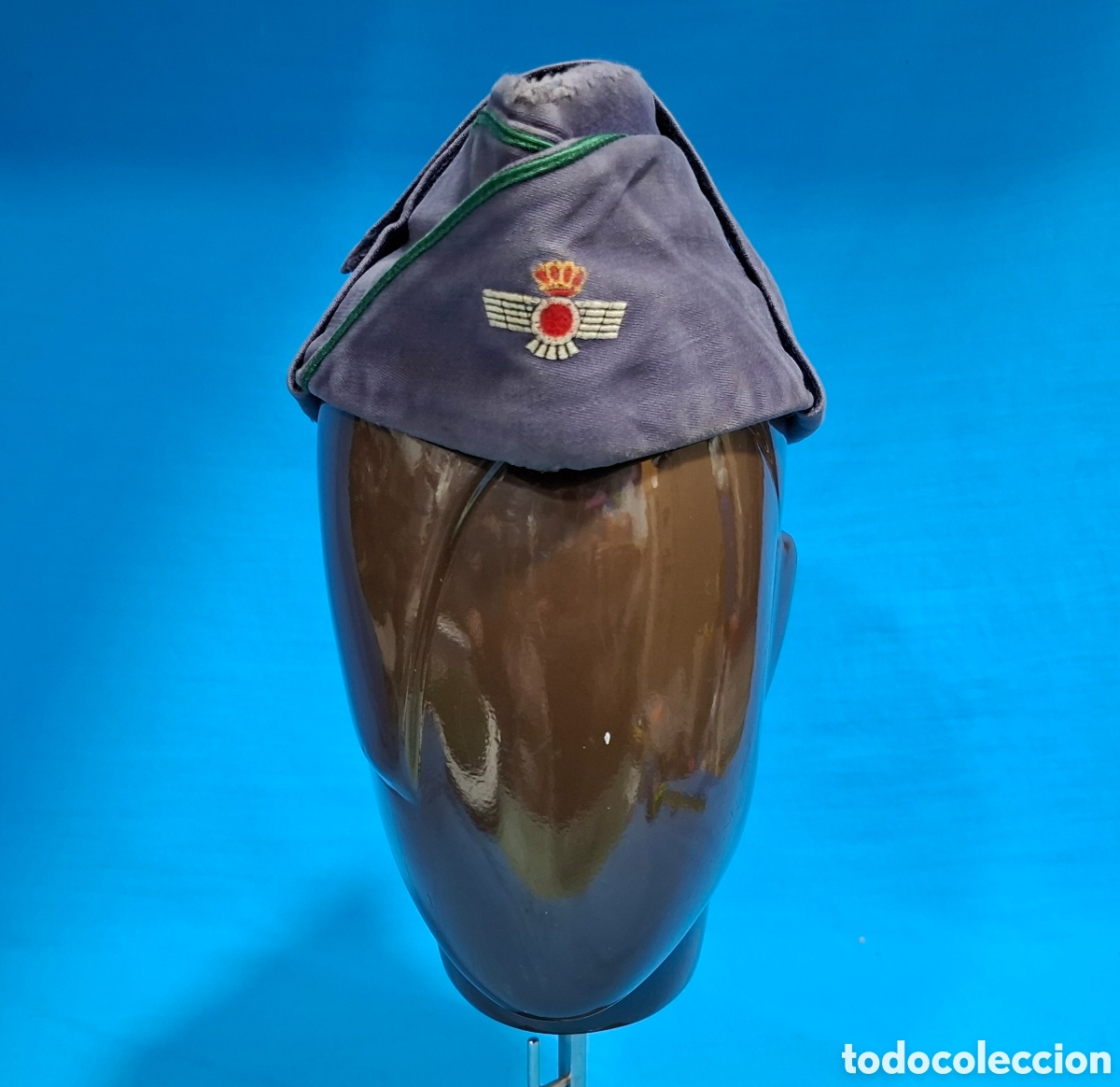 Coleccionismo: GORRA CUARTELERA EJ&Eacute;RCITO DEL AIRE - &Eacute;POCA DE FRANCO - Foto 1