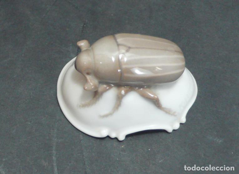 Coleccionismo: ESCARABAJO EN PORCELANA - Foto 3