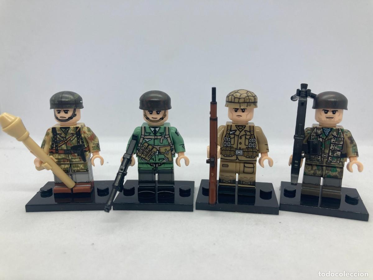 Coleccionismo: Minifiguras Segunda Guerra Mundial Paracaidistas alemanes