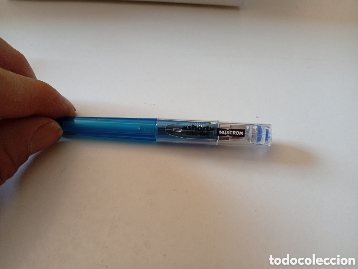 Coleccionismo: Bol&iacute;grafo publicidad short inoxcrom