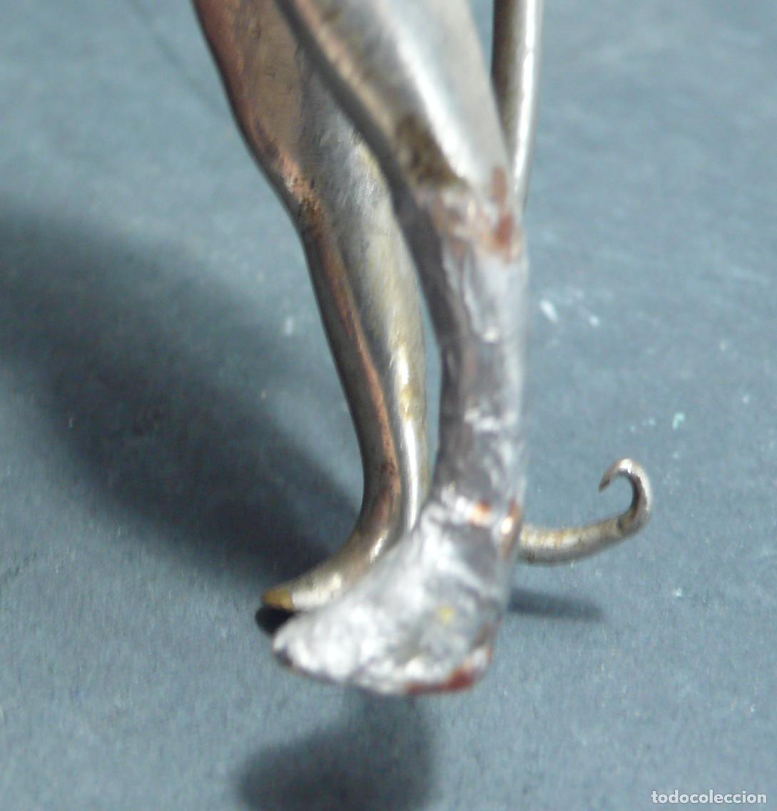Coleccionismo: PERRO GALGO EN METAL - Foto 3