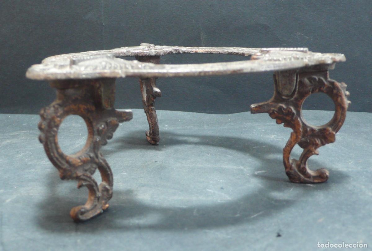 Coleccionismo: SOPORTE DE METAL CON MARIPOSAS - Foto 5