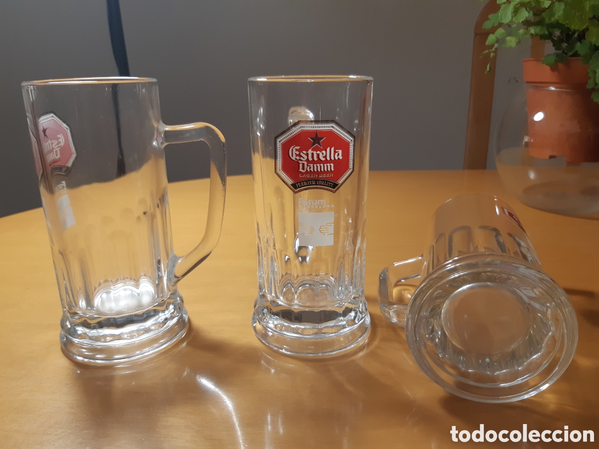 Coleccionismo: Jarras de cerveza Estrella Damm - Foto 3